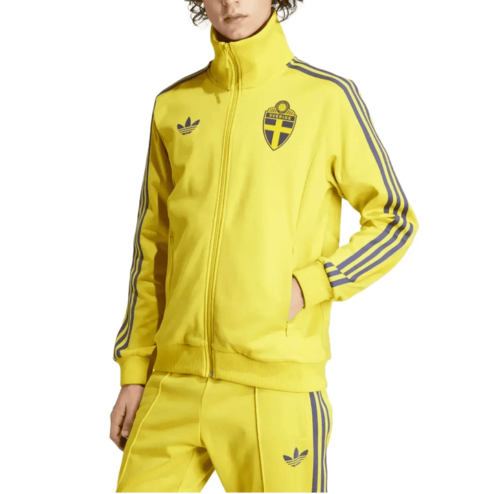 Sweden Originals casual presentation Soccer tracksuit 2024/25 - Adidas