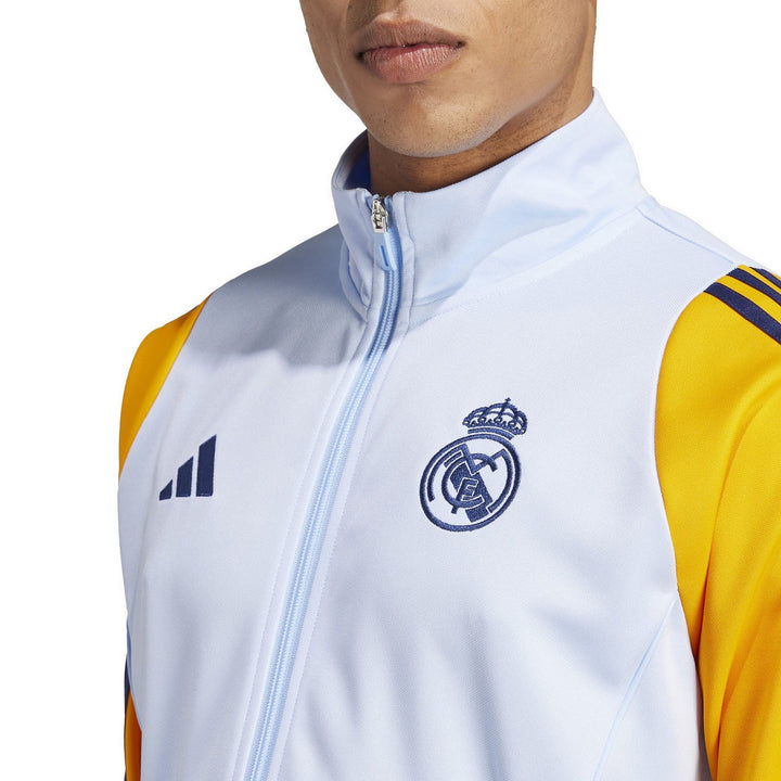 Real Madrid training bench Soccer tracksuit 2024/25 - Adidas