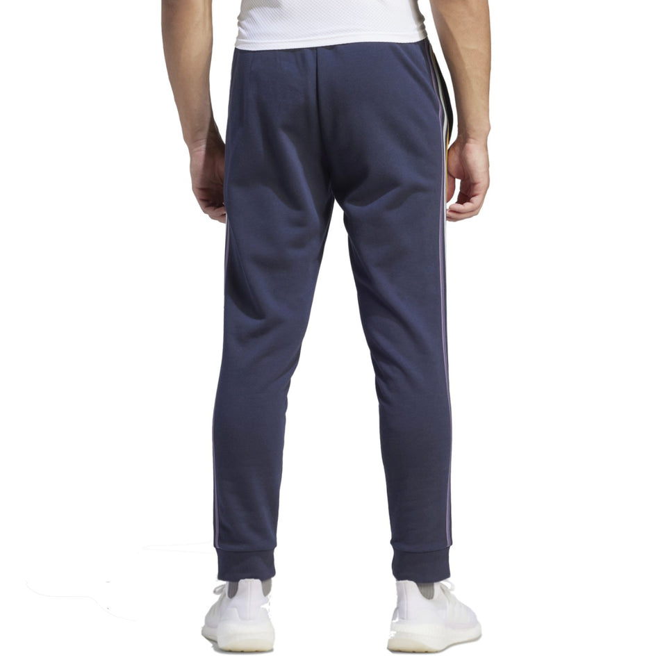 Adidas Real Madrid hooded soccer tracksuit featuring stylish back design and comfortable fit