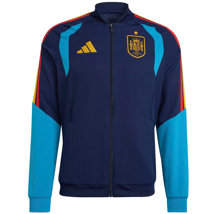 Spain navy training presentation soccer tracksuit 2026/27 - Adidas