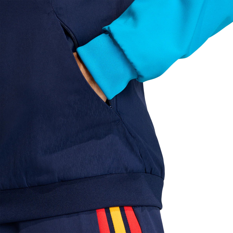Spain navy training presentation soccer tracksuit 2026/27 - Adidas