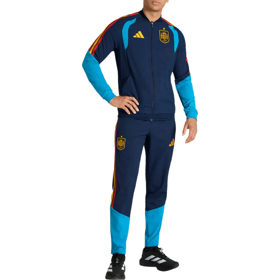 Spain navy training presentation soccer tracksuit 2026/27 - Adidas