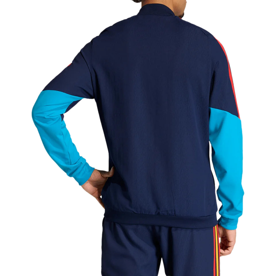 Spain navy training presentation soccer tracksuit 2026/27 - Adidas