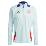 Spain national team tracksuit for sale light blue long sleeve top with red and blue accents