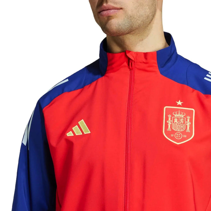 Spain training presentation Soccer tracksuit 2024/25 - Adidas