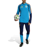 Adidas Spain training tracksuit WC 2026 featuring vibrant colors and comfortable fit for athletes