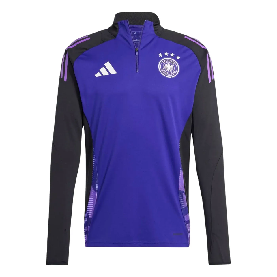 Germany Training Technical Soccer Tracksuit 2024 Purple Black Adidas Men s Large Men s 2Extralarge