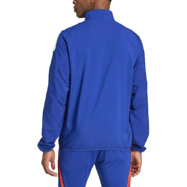 Spain training presentation Soccer tracksuit dark blue 2024/25 - Adidas