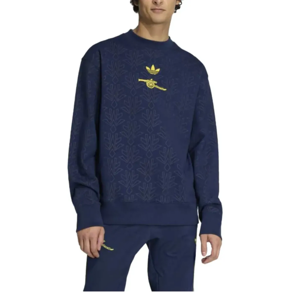 Arsenal FC Originals casual presentation sweat tracksuit 2026 navy - Adidas