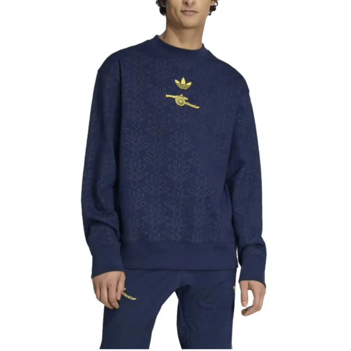 Arsenal FC Originals casual presentation sweat tracksuit 2026 navy - Adidas