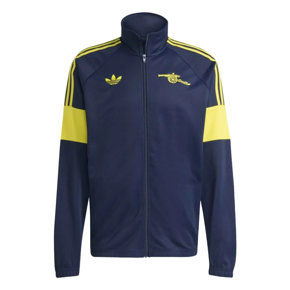 Arsenal FC Originals casual presentation tracksuit 2026 navy/yellow - Adidas