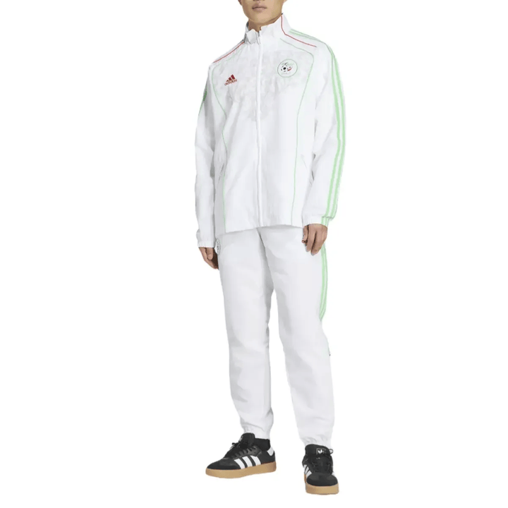 Algeria white retro presentation Soccer tracksuit 2025/26 - Adidas