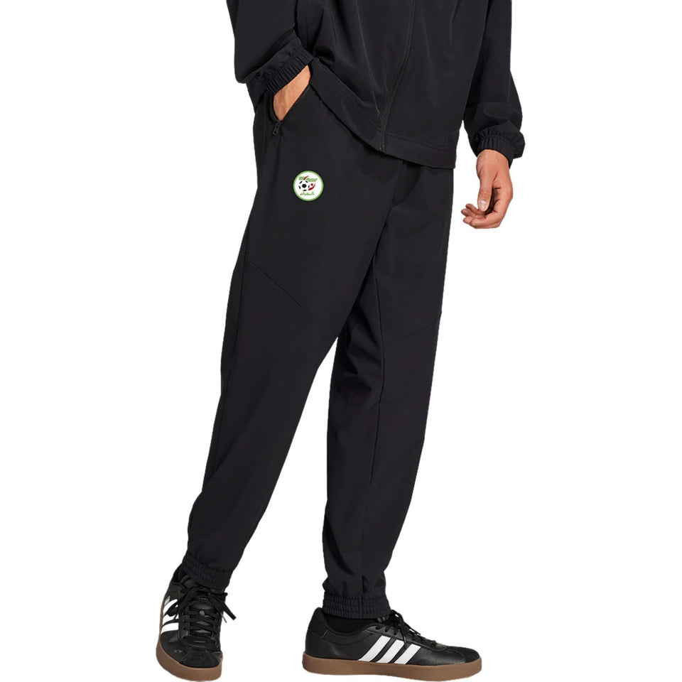 Algeria black training presentation soccer tracksuit 2024/25 - Adidas