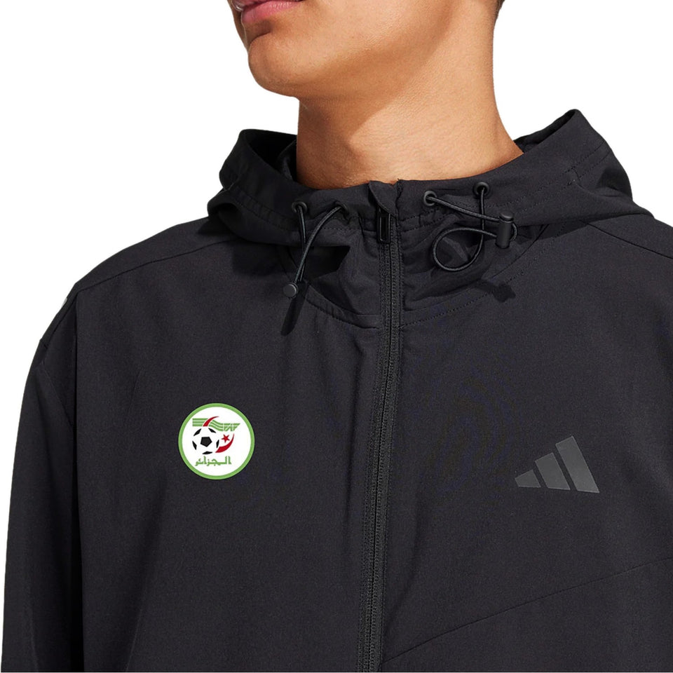 Algeria black training presentation soccer tracksuit 2024/25 - Adidas