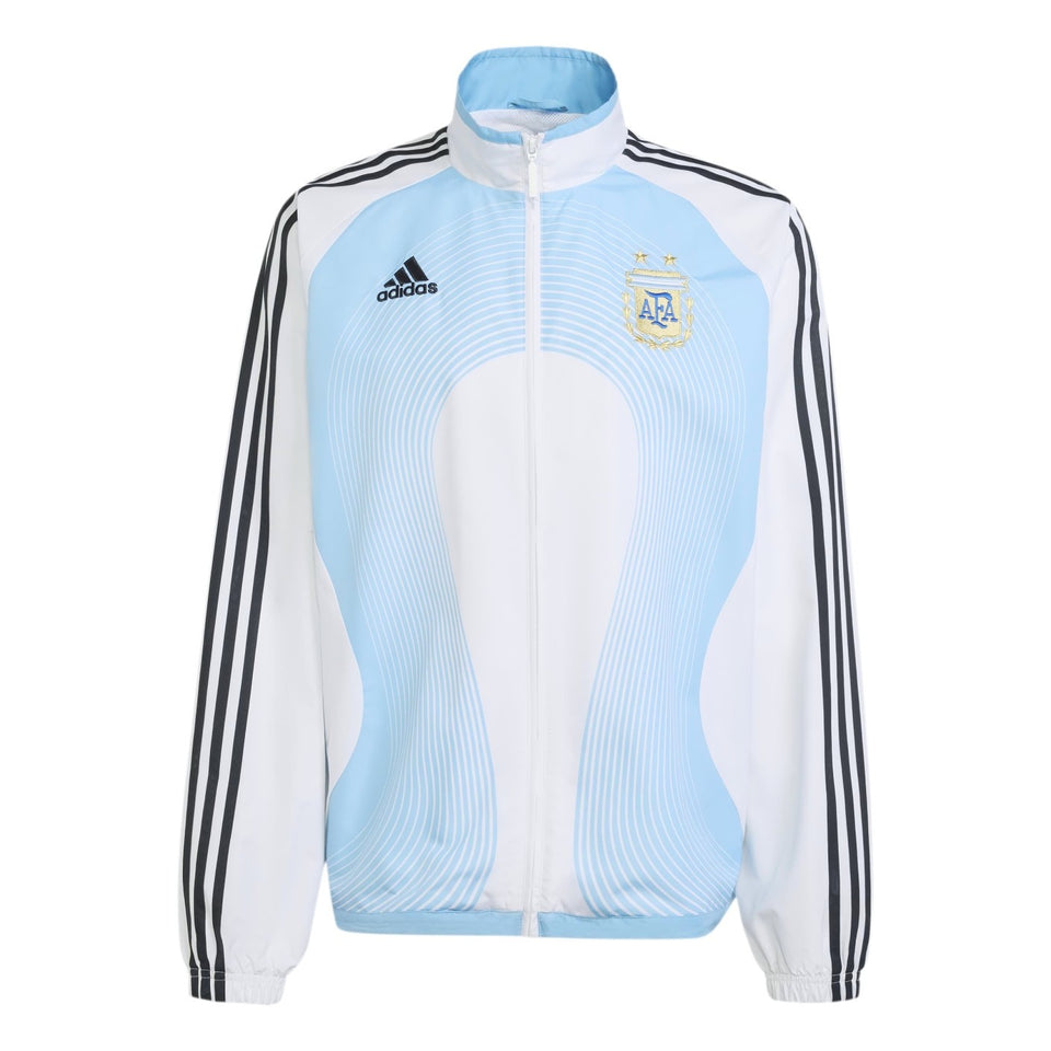 Argentina light blue Retro presentation Soccer tracksuit 2026 - Adidas