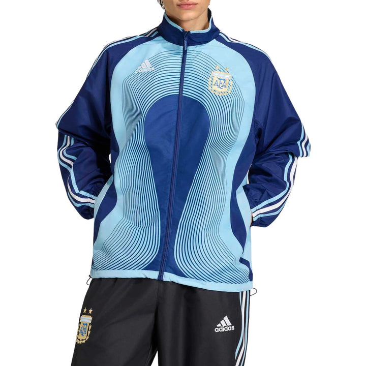 Argentina navy blue Retro presentation Soccer tracksuit 2026 - Adidas