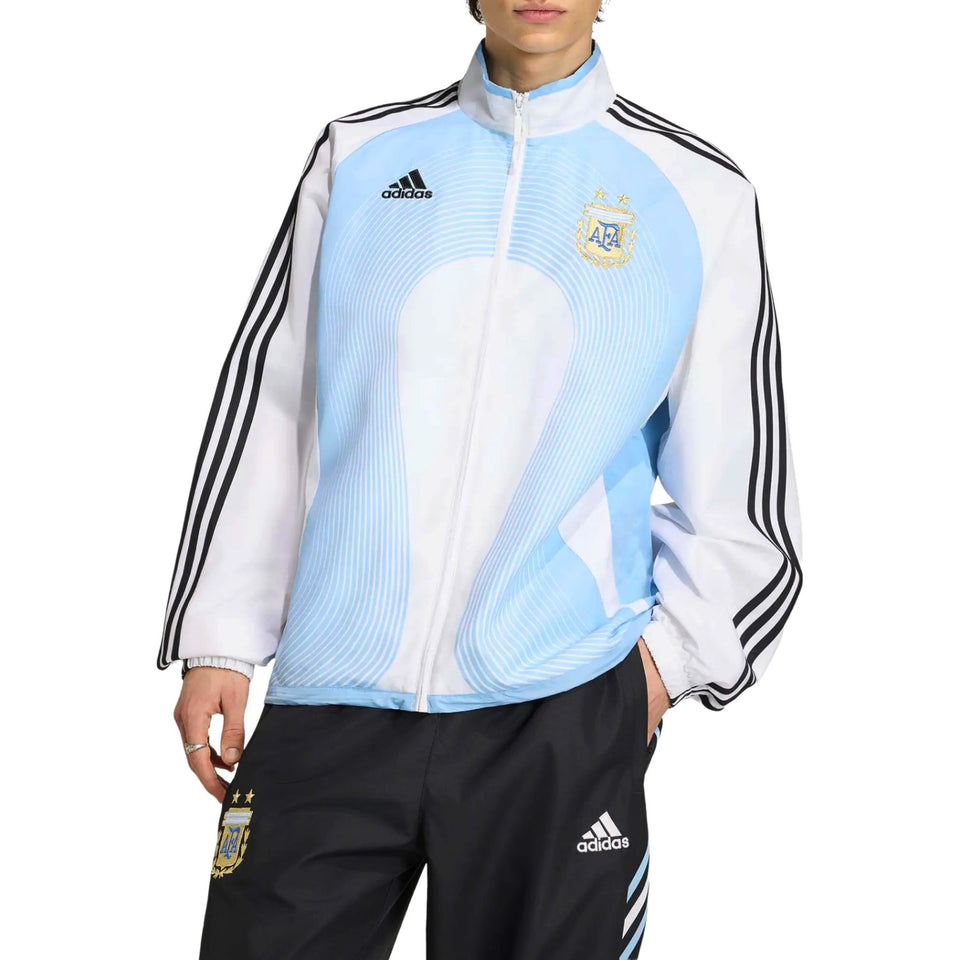Argentina light blue Retro presentation Soccer tracksuit 2026 - Adidas