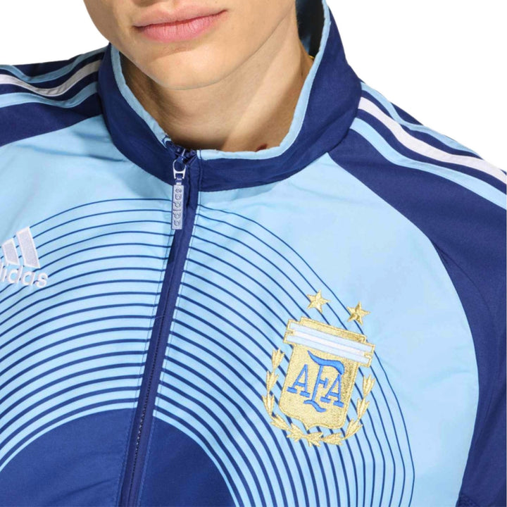 Argentina navy blue Retro presentation Soccer tracksuit 2026 - Adidas