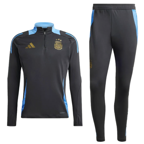 Argentina dark grey training technical soccer tracksuit 2024/25 - Adidas