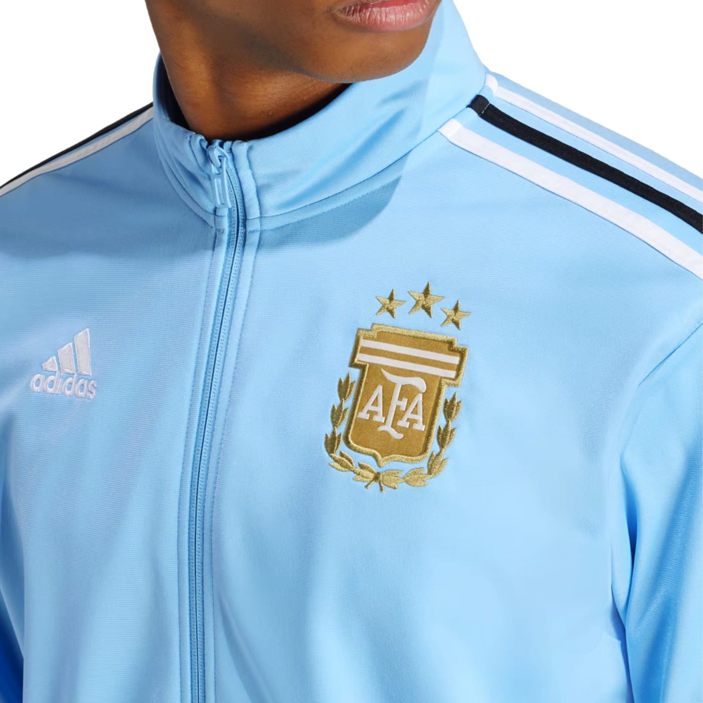 Argentina Casual 3S light blue presentation tracksuit 2024/2025