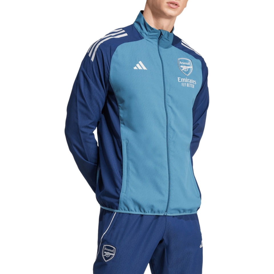 Arsenal blue presentation Soccer tracksuit 2025/26 - Adidas