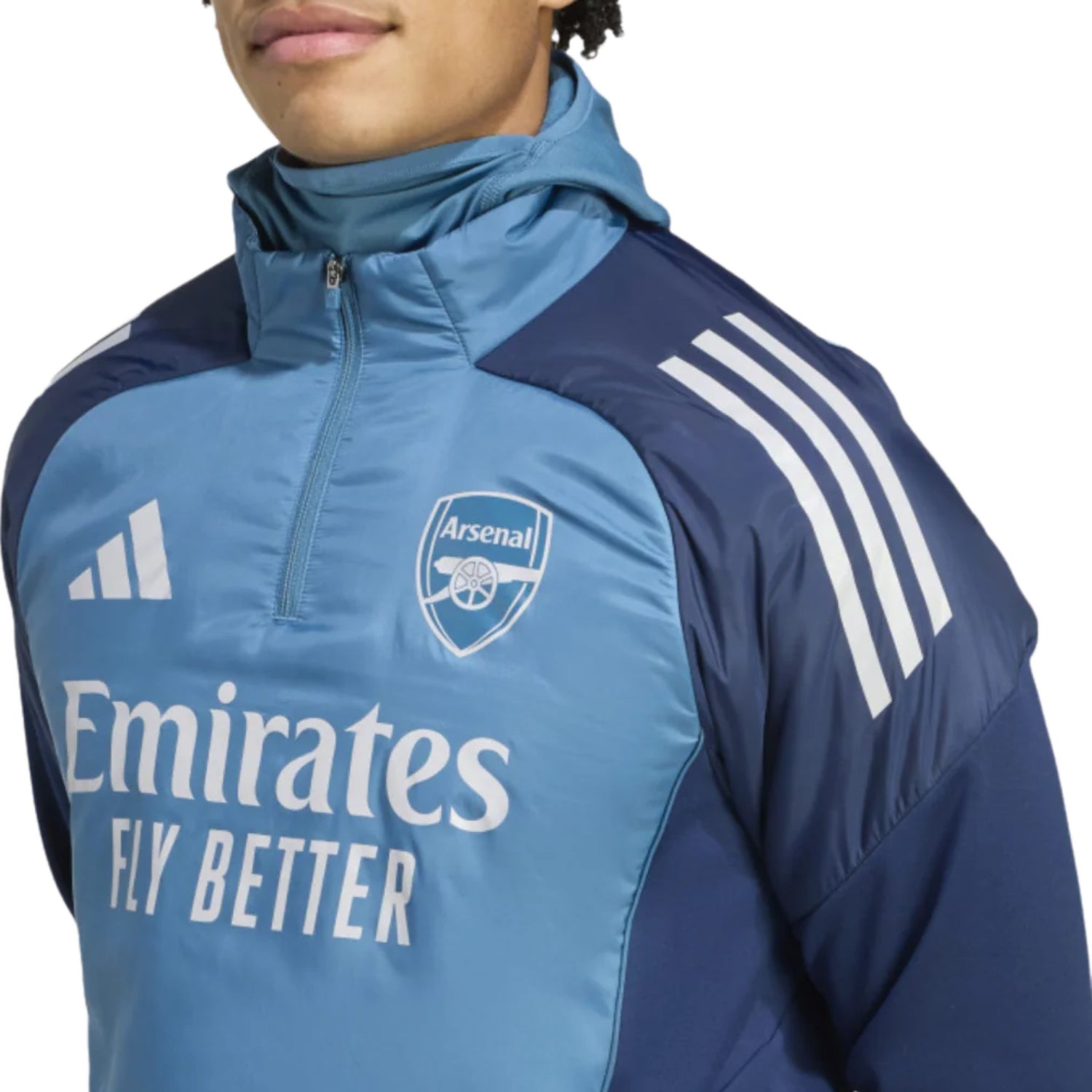 Adidas x Arsenal FC blue/navy training tech winterl tracksuit 2025