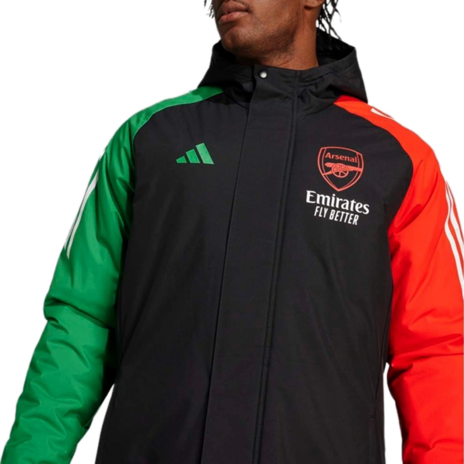 Arsenal FC Soccer parka down jacket UCL 2024/25 - Adidas