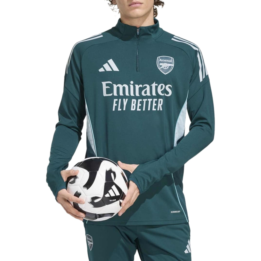 Adidas x Arsenal FC UCL green training technical tracksuit 2025