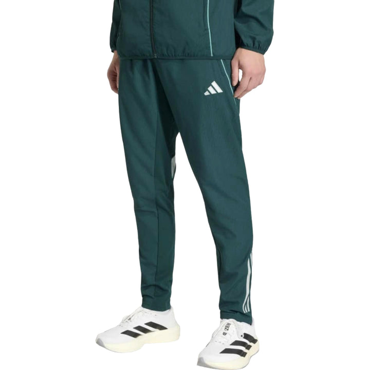 Arsenal dark green presentation Soccer tracksuit 2026 - Adidas