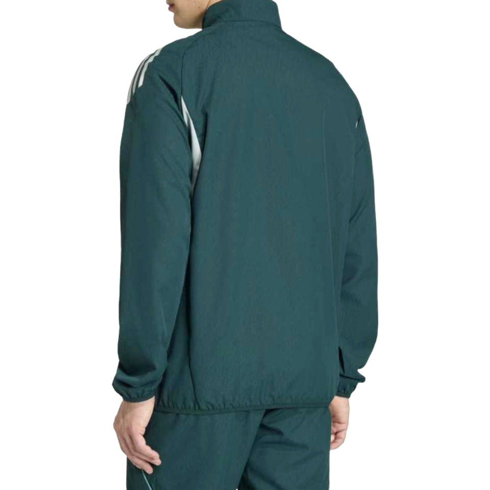 Arsenal dark green presentation Soccer tracksuit 2026 - Adidas