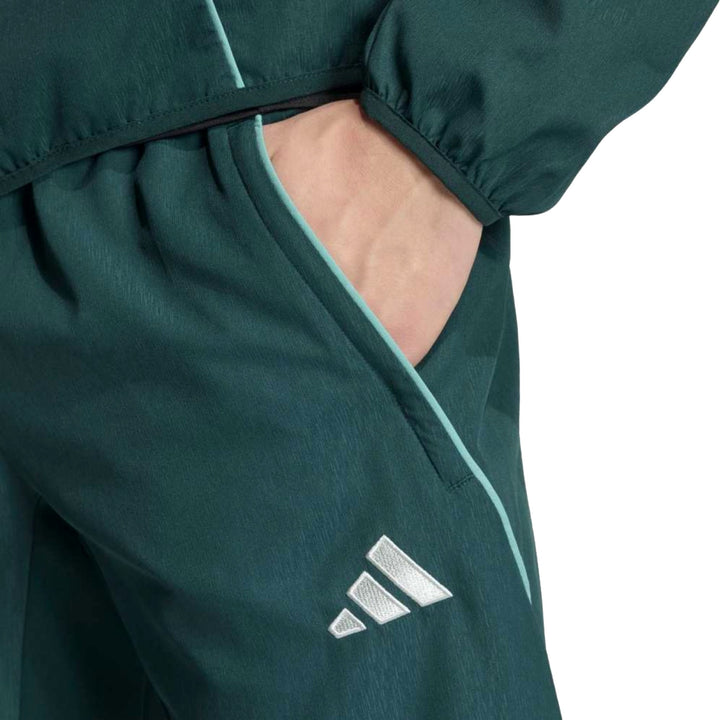 Arsenal dark green presentation Soccer tracksuit 2026 - Adidas