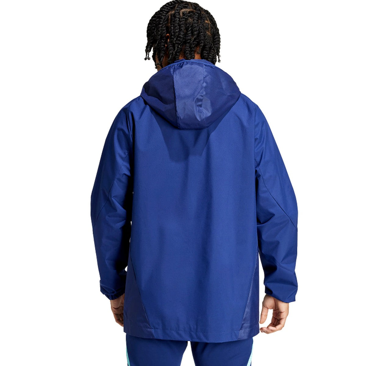 Arsenal FC navy blue soccer training rain jacket 2024/25 Adidas