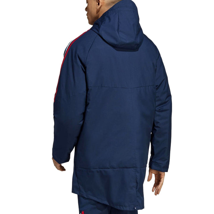 Arsenal FC Soccer parka down jacket 2022/23 navy blue - Adidas