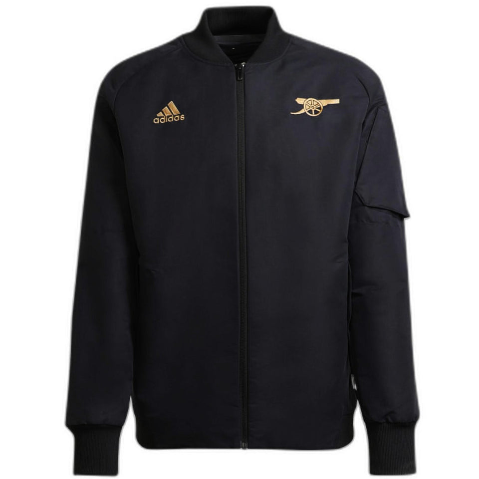 Arsenal FC black light padded bomber jacket 2023 - Adidas –