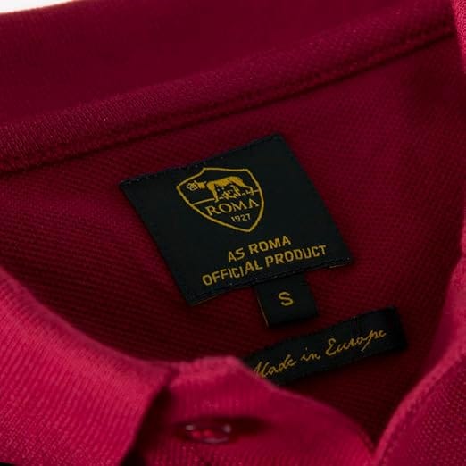 AS Roma Polo Jersey Heritage Collection Retro Style - Copa - Red