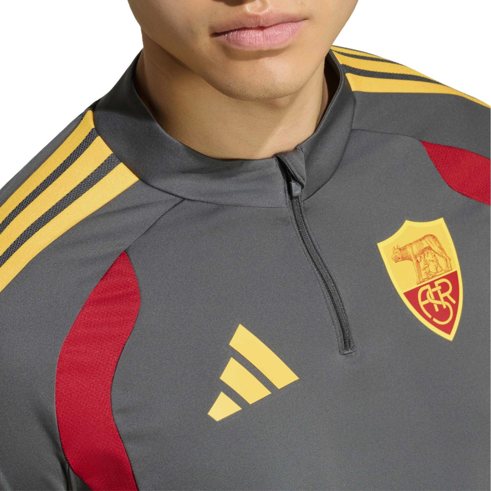As Roma training tracksuit 2026 featuring lightweight fabric and team logo for athletes