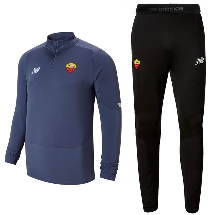 AS Roma training technical Soccer tracksuit 2021/22 grey - New