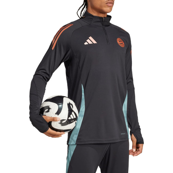 Bayern Munich black training technical Soccer tracksuit 2025 - Adidas