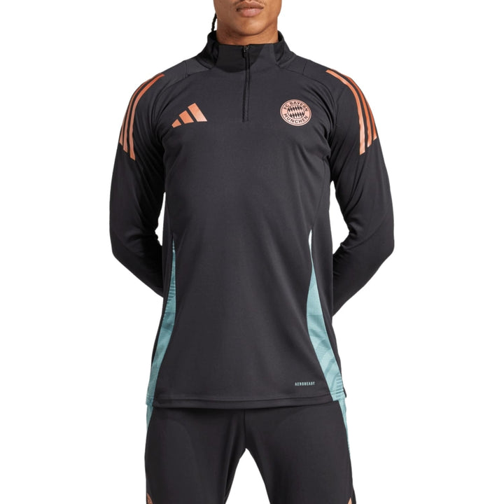 Bayern Munich black training technical Soccer tracksuit 2025 - Adidas