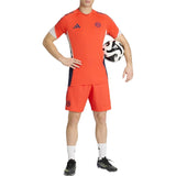 Bayern Munich red training short-sleeves Soccer set 2026 - Adidas