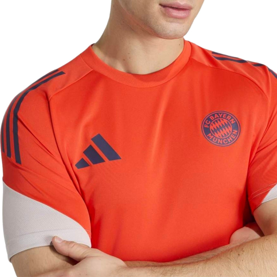 Bayern Munich red training short-sleeves Soccer set 2026 - Adidas