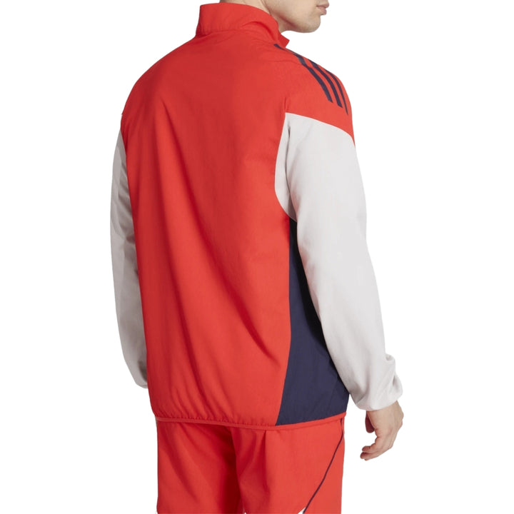 Bayern Munich light red presentation Soccer tracksuit 2026 - Adidas