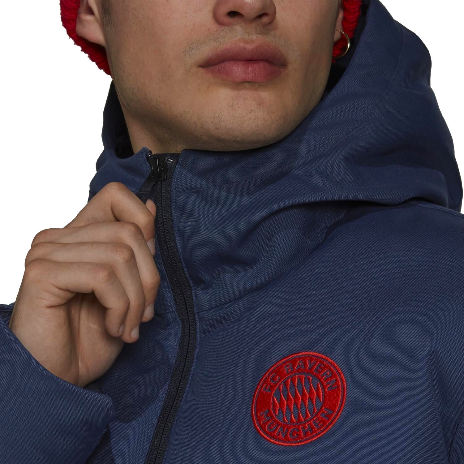 バイエルン・ミュンヘン サッカー ダウン ロングジャケット 2022