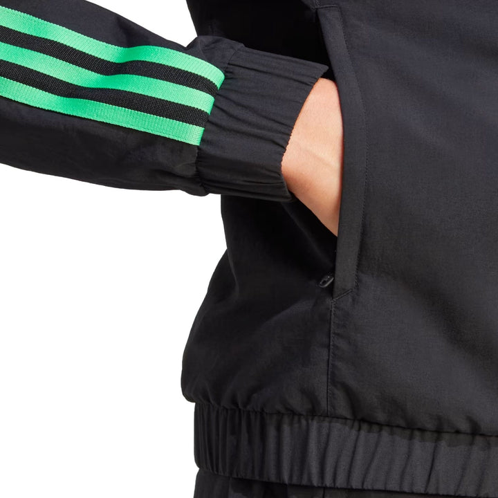 Bayern Munich black presentation Soccer tracksuit 2023/24 - Adidas