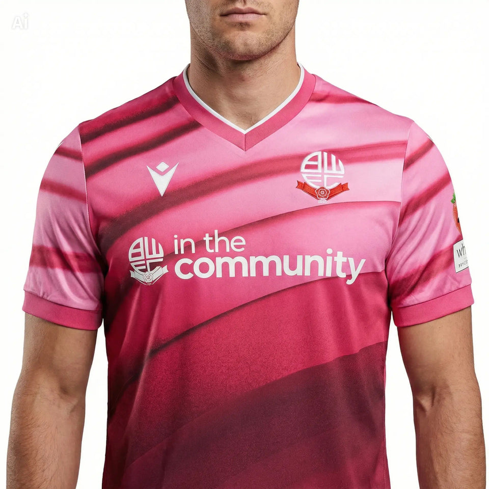 Bolton Wanderers Third soccer jersey 2025/26 - Macron