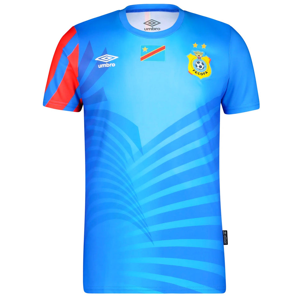 DR Congo football jersey in blue with distinctive design, available to buy DR Congo football jersey online