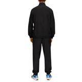 Back view of a black Olympique Marseille tracksuit, perfect for fans who want to buy Olympique Marseille tracksuit online.