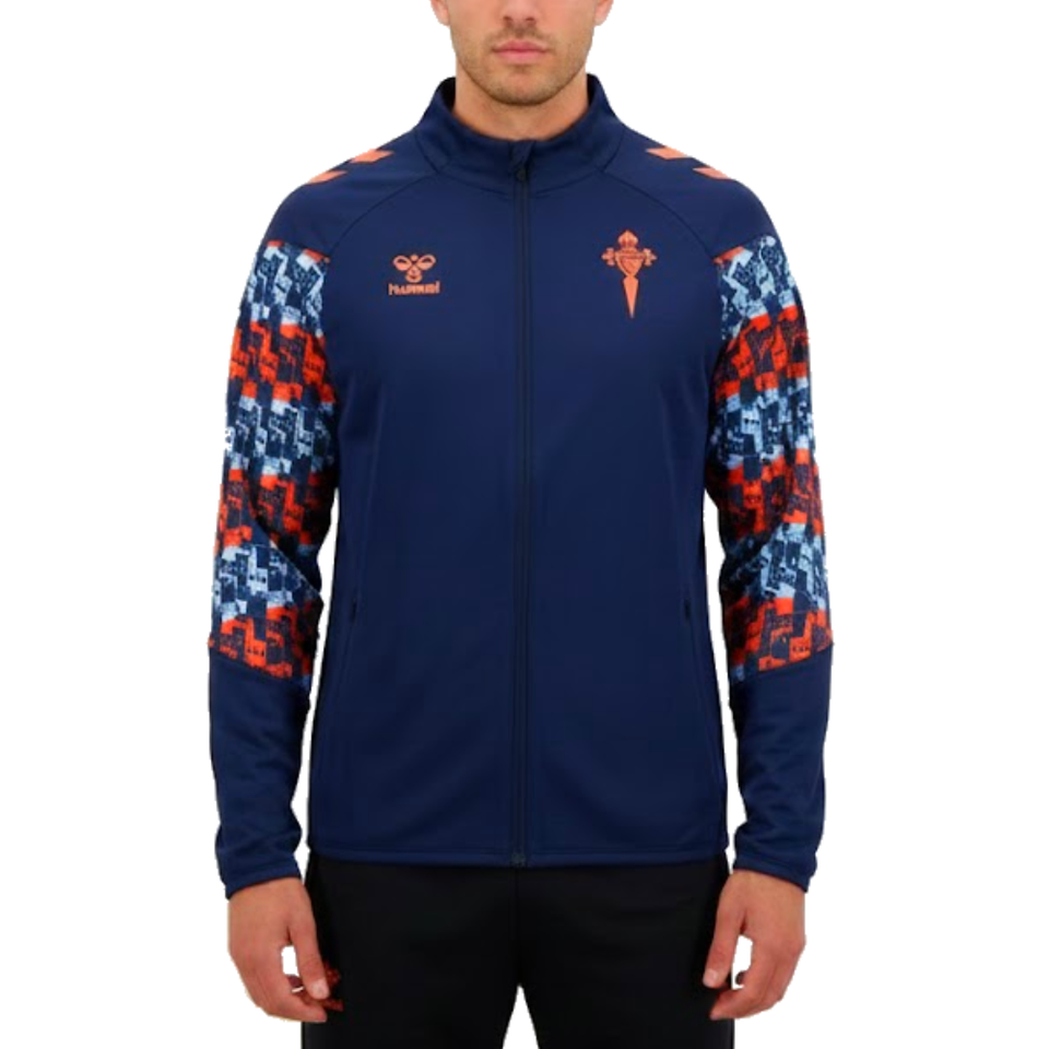 Celta Vigo training presentation Soccer jacket 2024/25 - Hummel