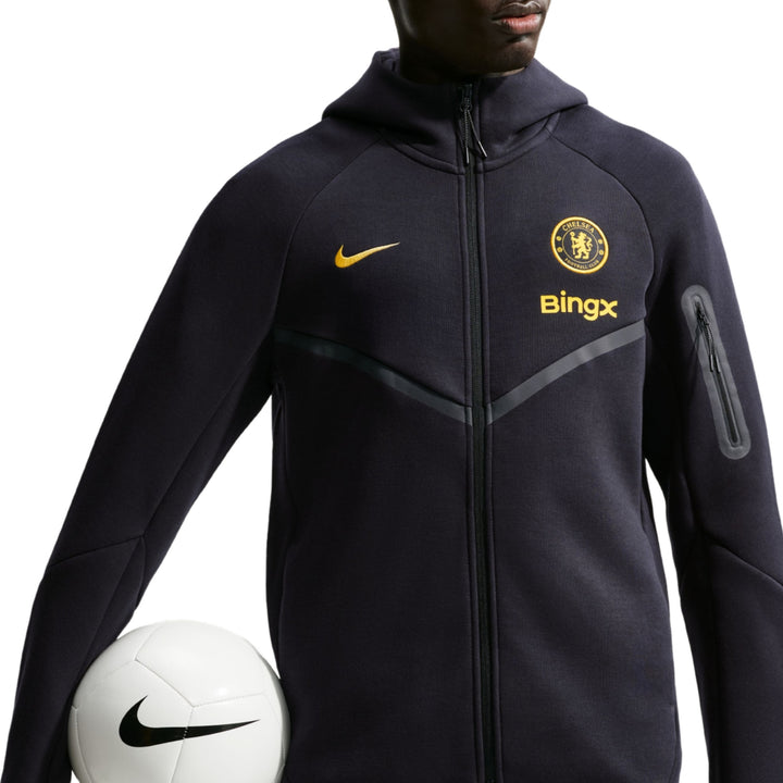 Chelsea black Tech Fleece presentation tracksuit 2026/27 - Nike