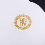 Chelsea FC training tracksuit 2023 2024 featuring an embroidered club badge on the chest